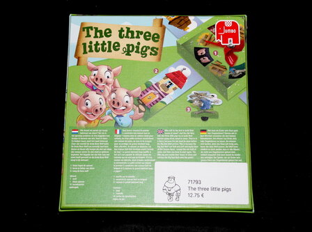 The Three Little Pigs achterkant