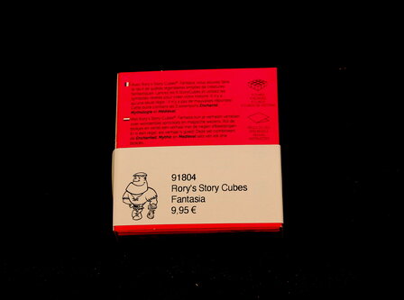 Rory's Story Cubes Fantasia achterkant