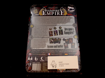 Vampire Empire achterkant