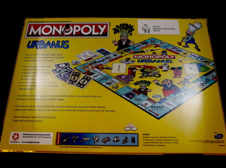 Monopoly Urbanus Editie achterkant