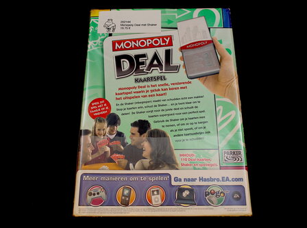 Monopoly Deal met Shaker