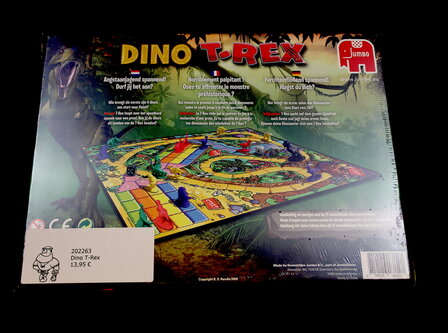 Dino T-Rex achterkant