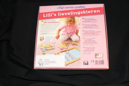 Mijn eerste spellen - Lilli&#039;s lievelingskleren achterkant