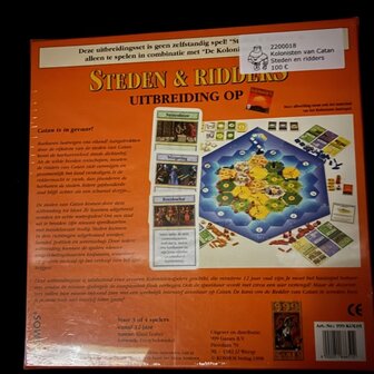 de Kolonisten van Catan Steden en Ridders oude versie Spellenreus