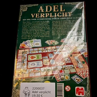 Adel verplicht Spellenreus