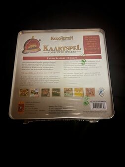 De Kolonisten van Catan kaartspel blik jubileumeditie
