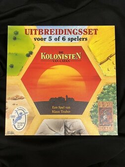 Kolonisten van Catan uitbreiding 5-6 spelers