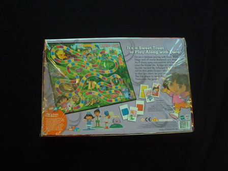 Candy Land Dora the Explorer achterkant