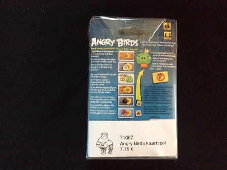 Angry Birds kaartspel achterkant
