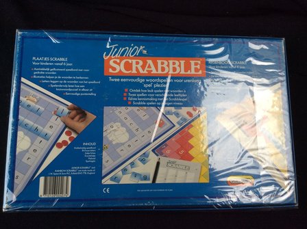 Scrabble Junior (1989) achterkant