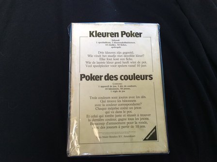 Kleuren Poker achterkant