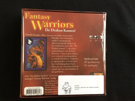 Fantasy Warriors - De draken komen! achterkant