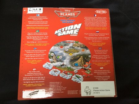 Planes Action Game achterkant