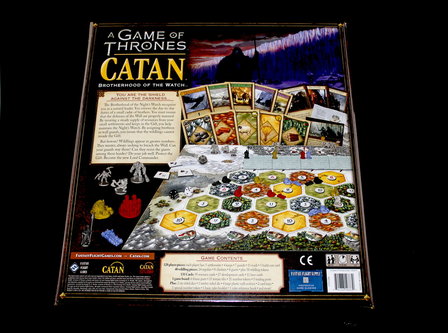 A Game of Thrones Catan achterkant