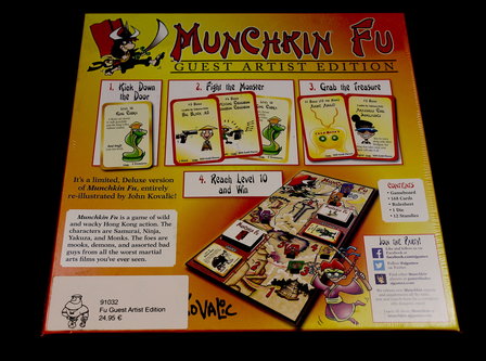 Munchkin Fu Guest Artist Edition (EN) achterkant