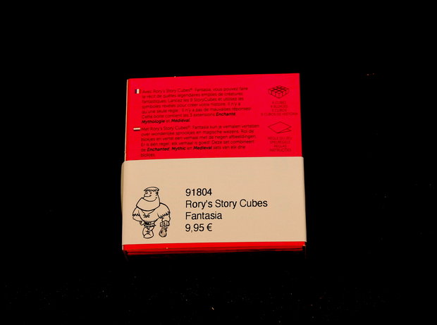 Rory's Story Cubes Fantasia achterkant