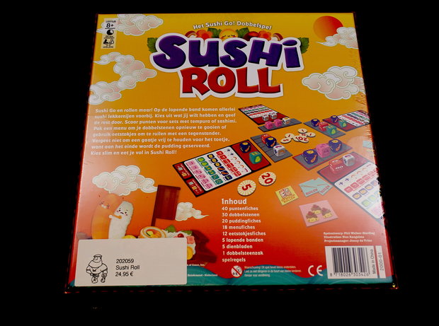 Sushi Roll achterkant