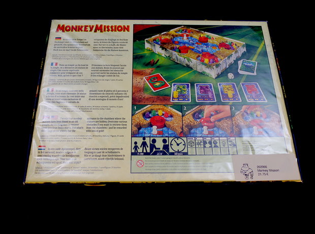 Monkey Mission achterkant