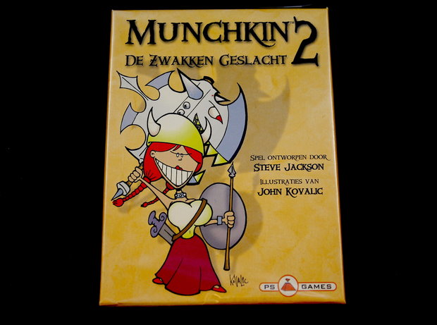 Munchkin 2 De Zwakken Geslacht Uitbreiding