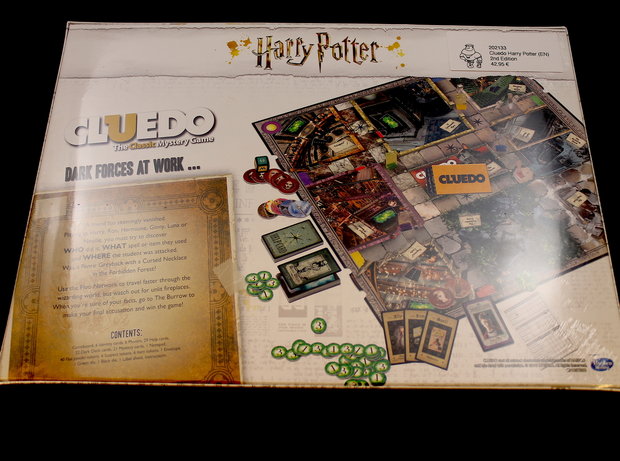  Cluedo Harry Potter White Version achterkant