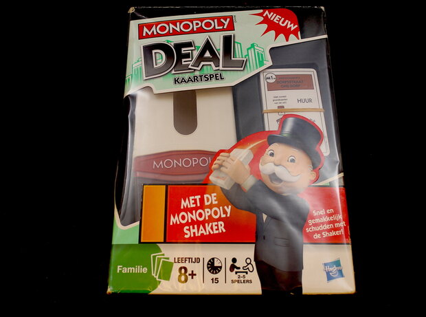 Monopoly Deal met Shaker