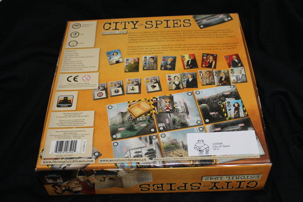 City of Spies achterkant