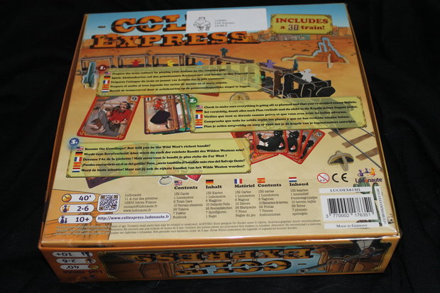 Colt Express achterkant