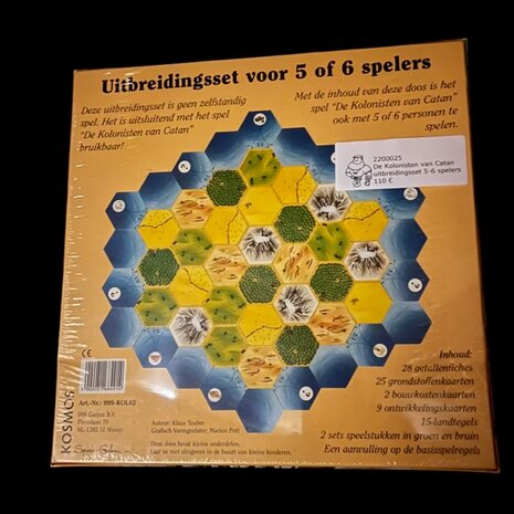 De Kolonisten van Catan uitbreiding van het basisspel 5-6 spelers OUDE VERSIE Spellenreus