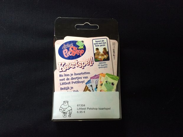 Littlest Pet Shop Kaartspel achterkant
