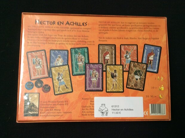 Hector en Achilles achterkant