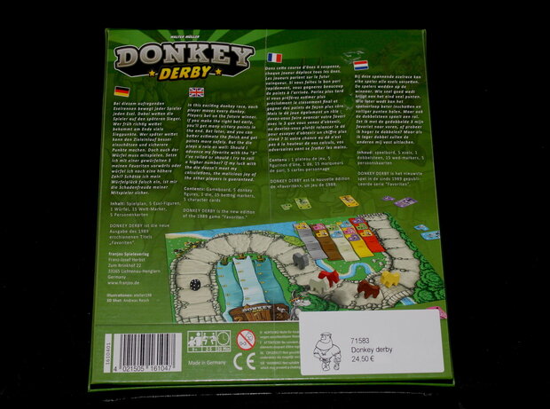 Donkey Derby achterkant